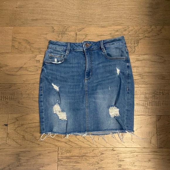 Garage Jean Skirt - Picture 2 of 3